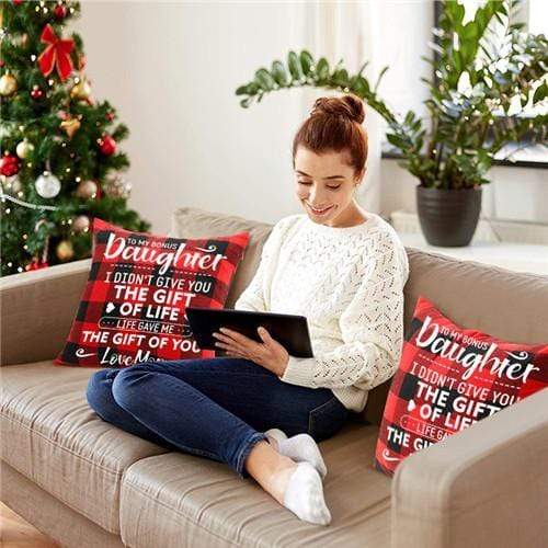Mom To Daughter - I Didn't Give You The Gift Of Life - Cushion Case