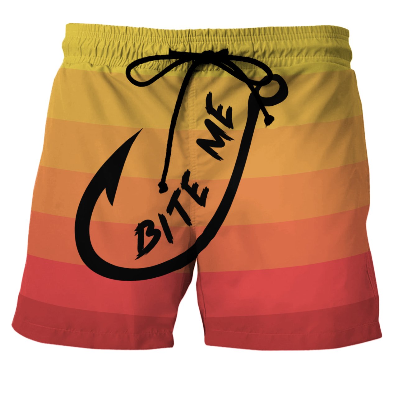 Bite Me - Custom Swim Trunks