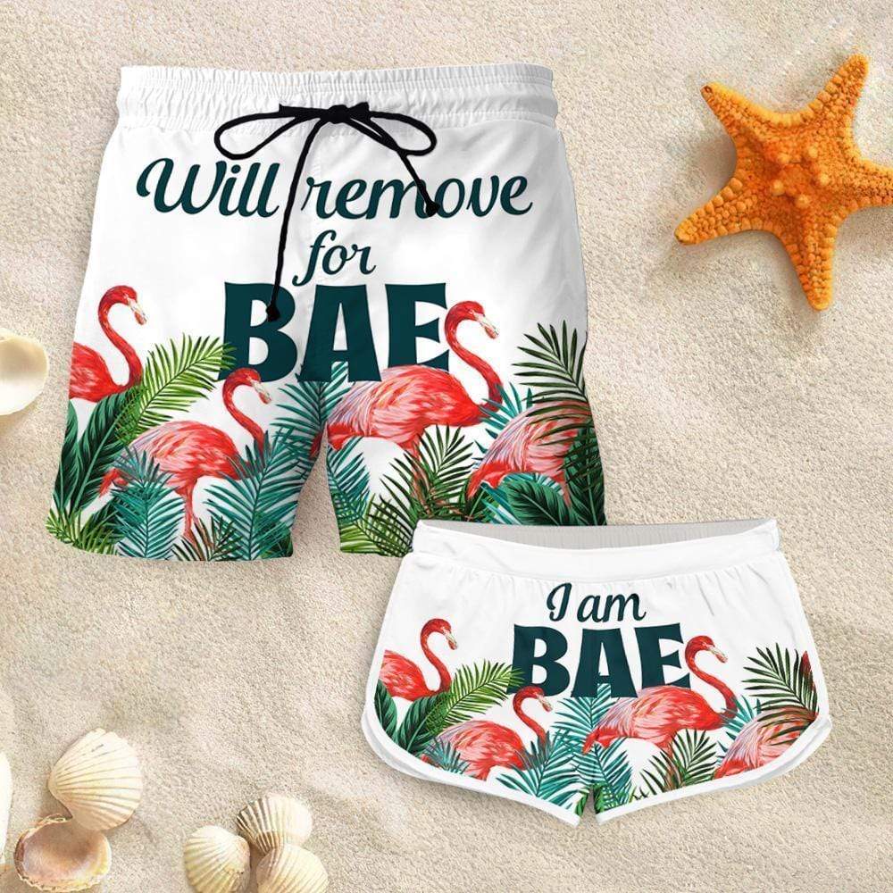 Couple Matching - For Bae - Shorts