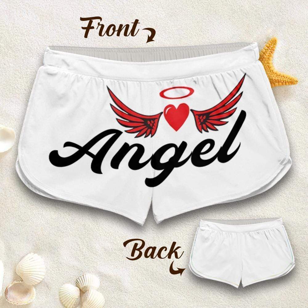 Couple Matching - Angel And Devil - Shorts