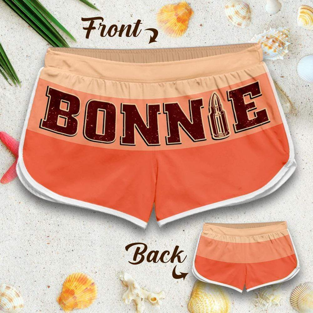 Couple Matching - Clyde & Bonnie Coral - Shorts